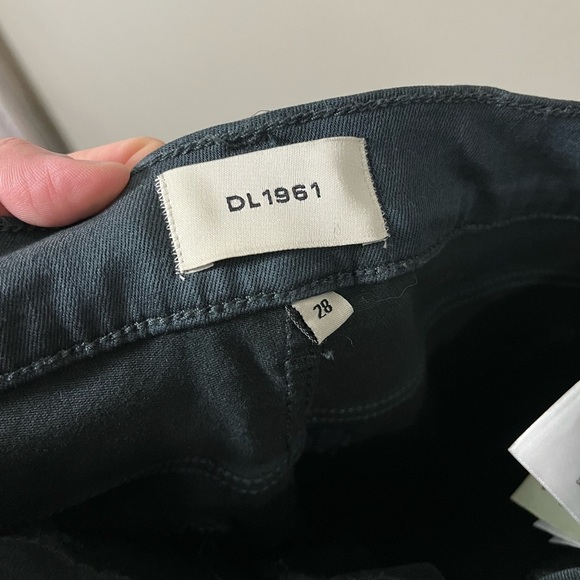 DL1961 Bridget Boot Deep Pine High-Rise Instasculpt Crop Jean size 28 - Picture 11 of 13